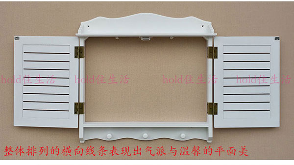2019 hiện đại đơn giản đồng hồ hộp điện phanh hộp trang trí hộp tắc hộp phân phối rỗng phòng khách treo tường giả cửa sổ - Cái hộp thung go soi